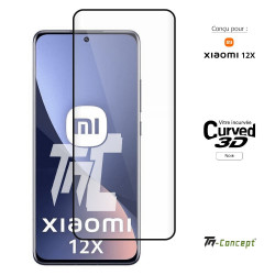 Xiaomi 12X - Verre trempé 3D incurvé - TM Concept®