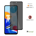 Xiaomi Redmi Note 11 - Verre trempé Anti-Espions - Intégral Privacy - TM-Concept®