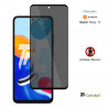 Xiaomi Redmi Note 11 - Verre trempé Anti-Espions - Intégral Privacy - TM Concept®