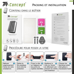 Xiaomi Redmi Note 11T 5G - Verre trempé Anti-Espions - Intégral Privacy - TM Concept®