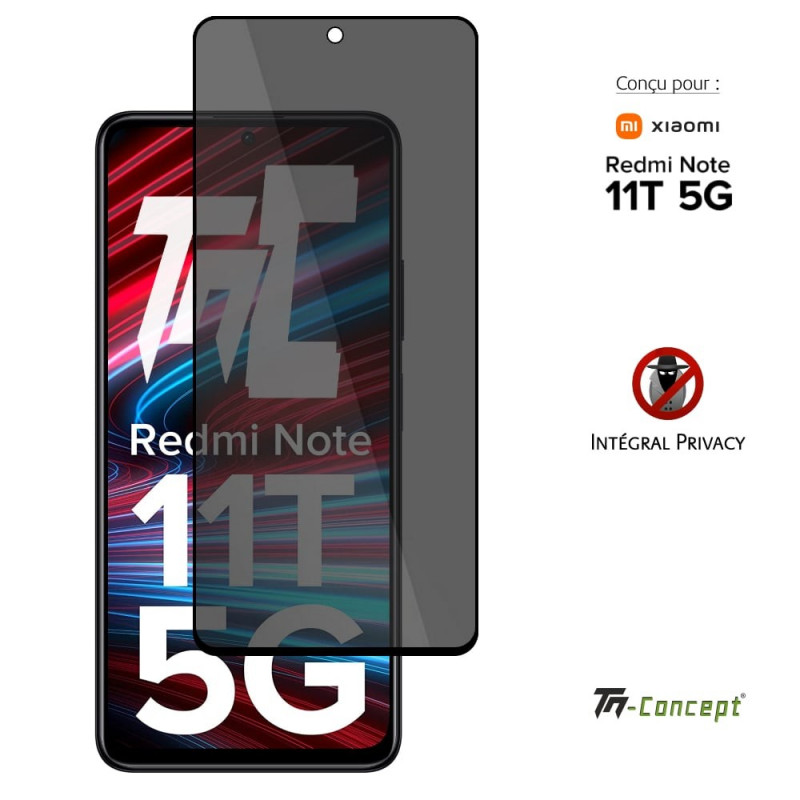Verre trempé protection intégrale pour Xiaomi Redmi Note 12 TM Concept