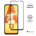 Samsung Galaxy A13 - Verre trempé intégral Protect Noir - adhérence 100% nano-silicone - TM-Concept®