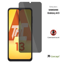 Samsung Galaxy A13 - Verre trempé Anti-Espions - TM Concept®