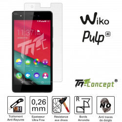 Wiko Pulp 4G - Vitre de Protection Crystal - TM Concept®