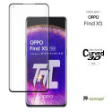 Oppo Find X5 - Verre trempé 3D incurvé - Noir - TM-Concept®