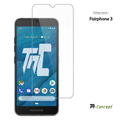 Fairphone 3 - Verre trempé TM Concept® - Gamme Standard  - image couverture