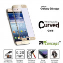 Samsung Galaxy S6 Edge - Vitre de Protection Curved - TM-Concept®