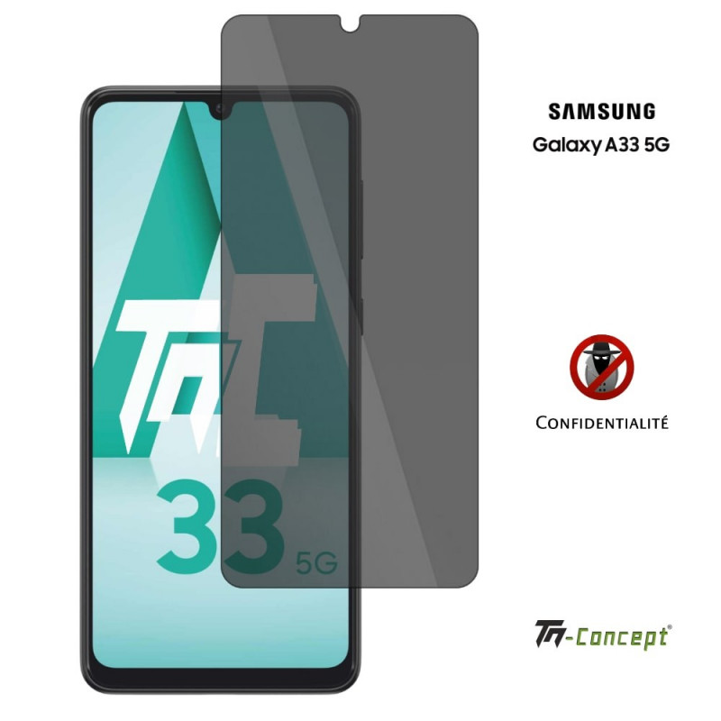 Verre trempé SAMSUNG Galaxy A33 5G - 5,90 €