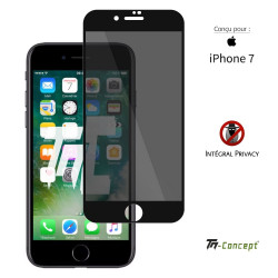 Apple iPhone 7 - Verre trempé Anti-Espions - Intégral Privacy - TM Concept®