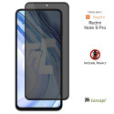Xiaomi Redmi Note 9 Pro - Verre trempé Anti-Espions - Intégral Privacy - TM-Concept®
