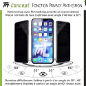 Apple iPhone 13 Pro - Verre trempé Anti-Espions - Intégral Privacy - TM Concept®