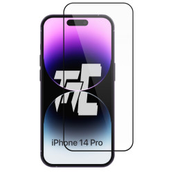 Apple iPhone 14 Pro - Verre trempé intégral Protect - Noir - TM Concept® - Image principale