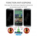 HTC One M9 - Vitre de Protection Anti-Espions - TM-Concept® - Verre trempé