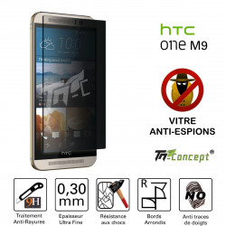 HTC One M9 - Vitre  de Protection Anti-Espions - TM Concept®