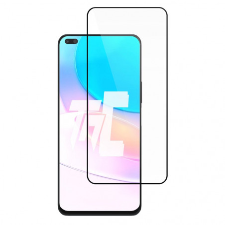Huawei Nova 8i - Verre trempé intégral Protect - Noir - TM-Concept® - image principale