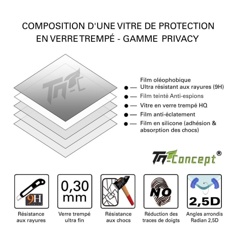 Vitre De Protection En Verre Trempé Pour Sony Xperia Z Ultra - TM Concept, 3 Couches, Antichoc