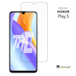 Honor Play 5 - Verre trempé TM Concept® - Gamme Standard Premium - Couverture