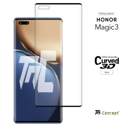 Honor Magic 3 - Verre trempé 3D incurvé - TM Concept® - Couverture