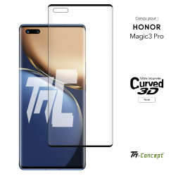 Honor Magic 3 Pro - Verre trempé 3D incurvé - TM Concept® - image couverture