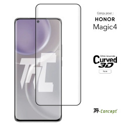 Honor Magic 4 - Verre trempé 3D incurvé - TM Concept® - image couverture