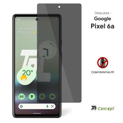 Google Pixel 6A - Verre trempé Anti-Espions - TM Concept® - image couverture