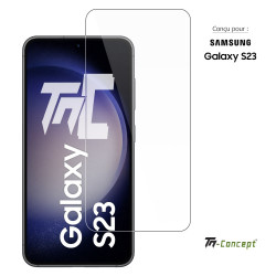 Samsung Galaxy S23 - Verre trempé TM Concept® - Gamme Standard Premium - image couverture