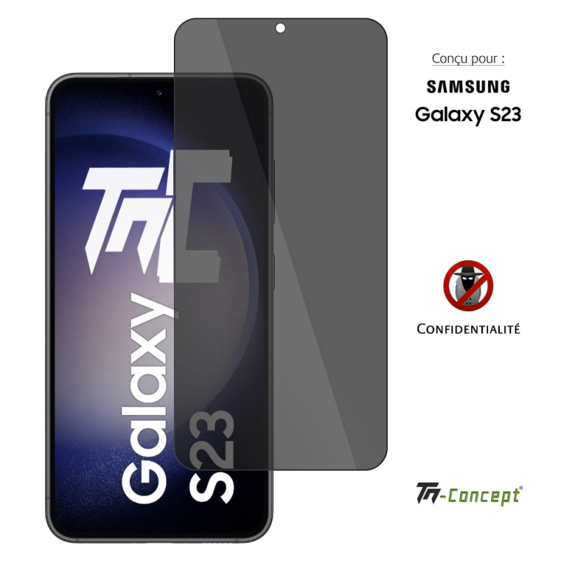 Protection D'écran Confidentalité Vitre Espion Samsung Galaxy S23