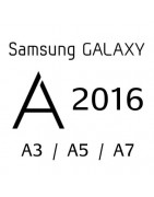 Protection d'écrans en verre trempé pour Samsung Galaxy A3 / A5 / A7 (versions 2016)