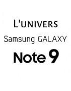 Toutes les protections d'écrans en verre trempé pour Samsung Galaxy Note 9