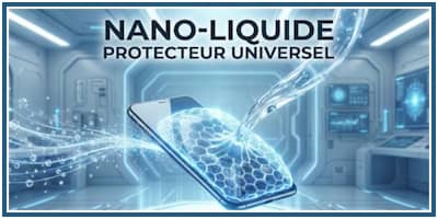 Protection d'écran liquide ATOUCHBO, alternative au verre trempé