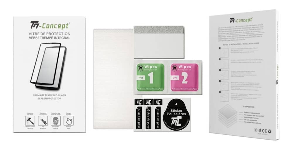Contenu du kit de pose et conditionnement rigide 3D Silicone