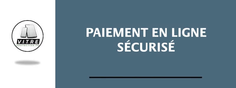 Paiement 100% sécurisé